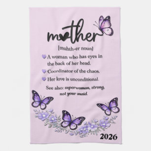 Schöner Muttertag Mutter Geschirrtuch