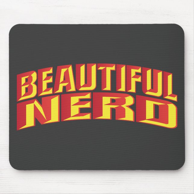 Schöner Nerd Mousepad (Vorne)