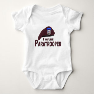 Schöner Niedlicher Future Paratrooper Beret Baby J Baby Strampler