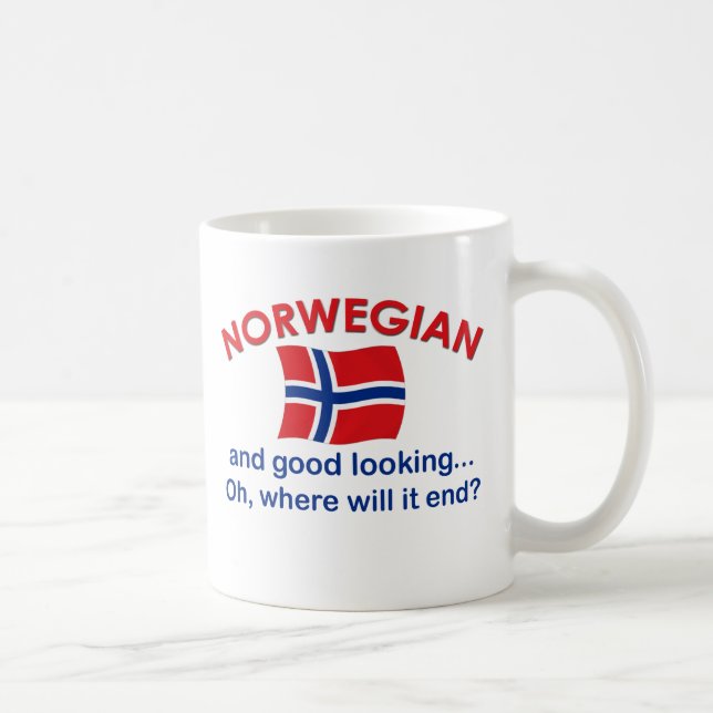 Schöner Norweger Tasse (Rechts)