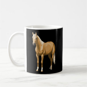 Schöner Palomino Quarter Reitstall Kaffeetasse
