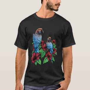 Schöner Papageienpapagei T-Shirt