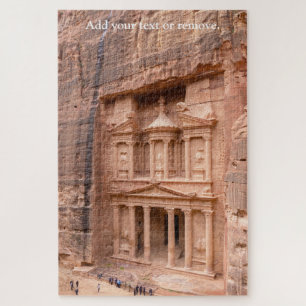 Schöner Petra-Tempel, Jordanien, Puzzle