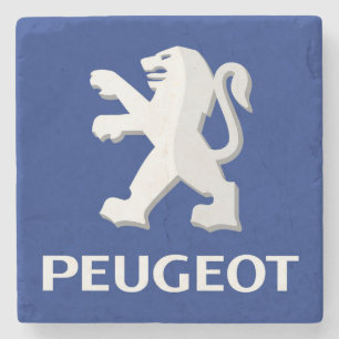 Schöner Peugeot-Untersetzer Steinuntersetzer