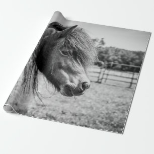 SCHÖNER PFERD GESCHENKPAPIER