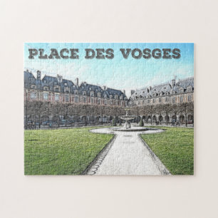 Schöner Place Des Vosges Place Royale Paris Gesche Puzzle