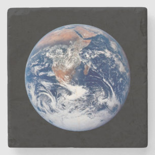 Schöner Planet Earth Stone Untersetzer