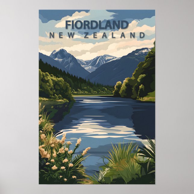 Schöner Platz Okavango Delta Botswana Poster (Vorne)