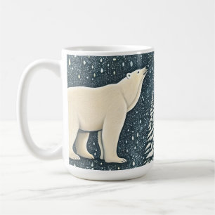 Schöner Polar-Bär Kaffeetasse