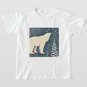 Schöner Polar-Bär T-Shirt