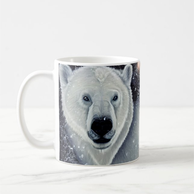 Schöner Polar Bear Kaffeetasse (Links)