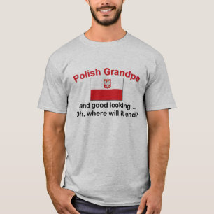 Schöner polnischer Großvater T-Shirt