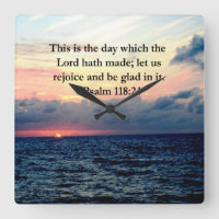 SCHÖNER PSALM 118:24 SONNENREISE ÜBER DEM OZEAN