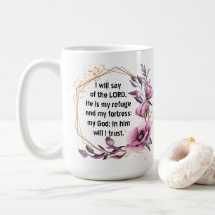 Schöner Psalm 91 Tasse