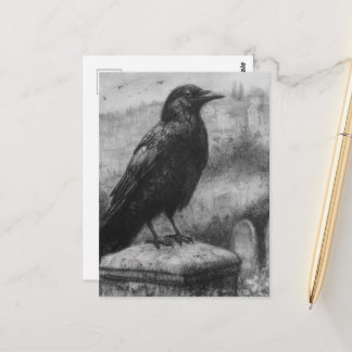 Schöner Rabe Postkarte