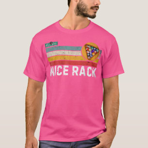 Schöner Rack Pool Spieler Snooker Lustig Billard T-Shirt