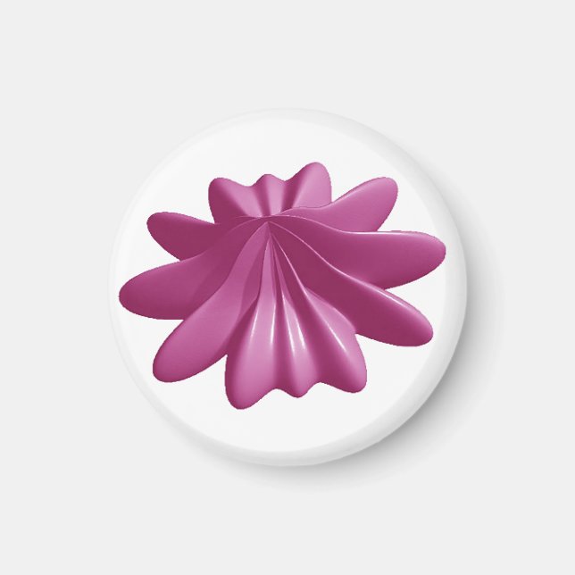 Schöner rosa Starfish Magnet (Vorne)