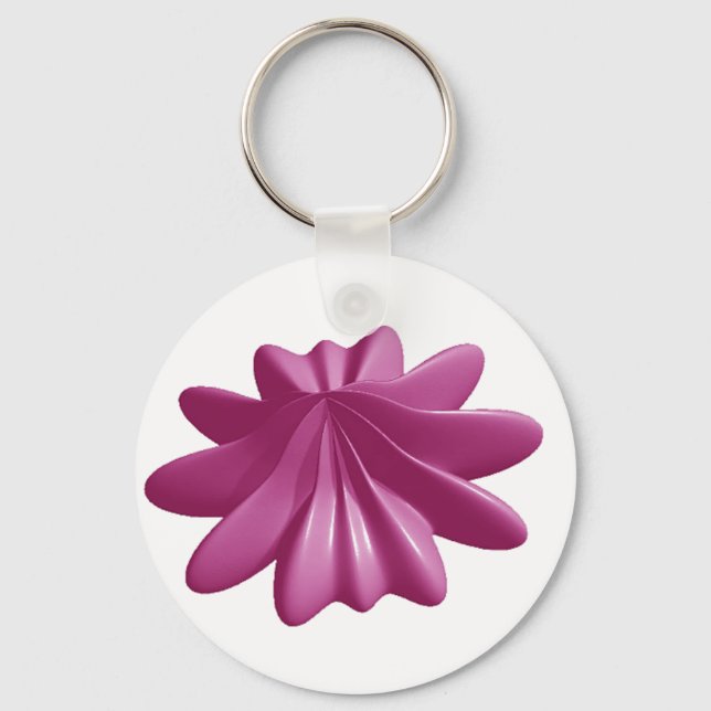 Schöner rosa Starfish Schlüsselanhänger (Vorderseite)