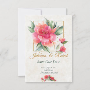 Schöner Rosengarten Etat Save The Date