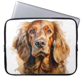 SCHÖNER ROTER IRISH SETTER DOG LAPTOPSCHUTZHÜLLE