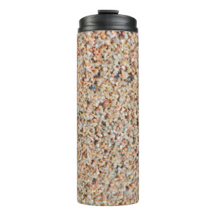 Schöner Sand wenn tropischer Strand Thermosbecher