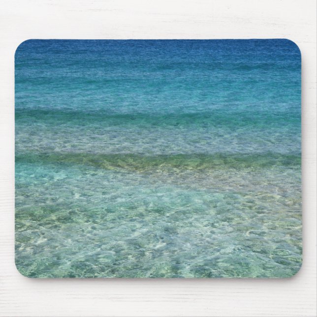 Schöner Sandstrand Mousepad (Vorne)