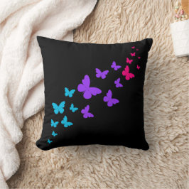 Schöner Schmetterling Androgynous Pride Design Kissen