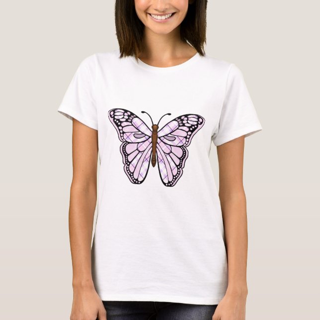 Schöner Schmetterling T-Shirt (Vorderseite)