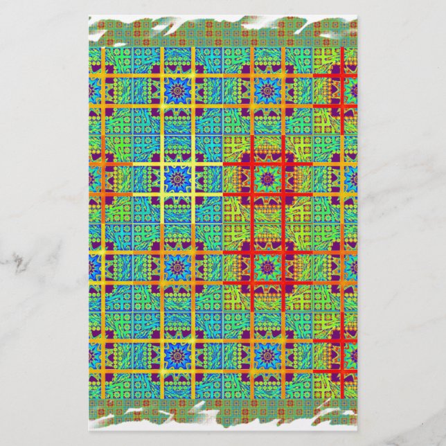 Schöner, schöner südafrikanischer Stammesvektor Briefpapier (Vorderseite)