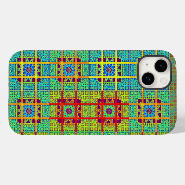 Schöner, schöner südafrikanischer Stammesvektor Case-Mate iPhone Hülle (Rückseite (Horizontal))