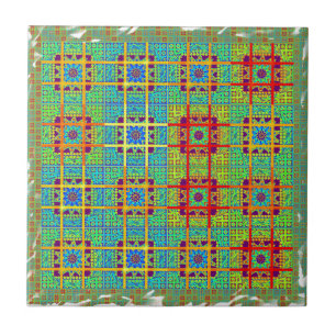 Schöner, schöner südafrikanischer Stammesvektor Fliese