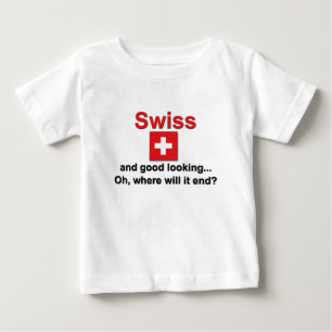 Schöner Schweizer Baby T-shirt
