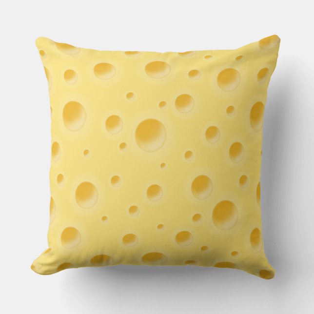 Schöner Schweizer Käse Kissen (Vorderseite)