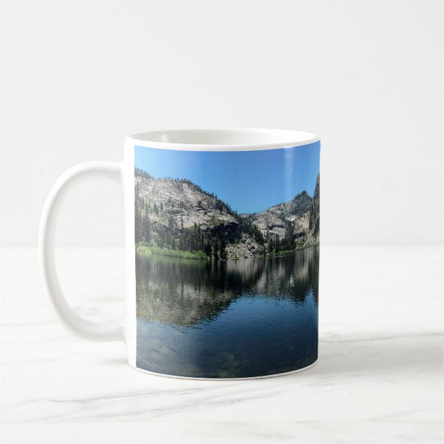 Schöner See Tahoe Landschaft und See Kaffeetasse (Links)