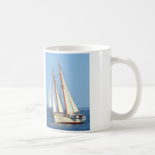 Schoner segeln kaffeetasse (Rechts)