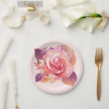 Schöner Single Pink Rose