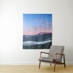 Schöner Sonnenaufgang Blick auf Nanos von Šilentab Wandteppich