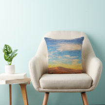 Schöner Sonnenaufgang über Sanddünen auf Holz