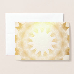 Schöner Sonnenschein Folienkarte