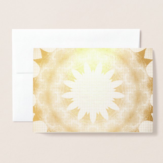Schöner Sonnenschein Folienkarte (Vorderseite mit Umschlag)