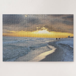 Schöner Sonnenuntergang am Strand von Pensacola,  Puzzle