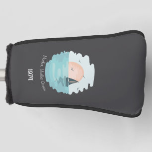Schöner Sonnenuntergang des Muttermeers Custom Golf Headcover