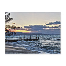 Schöner Sonnenuntergang in Montego Bay, Jamaika