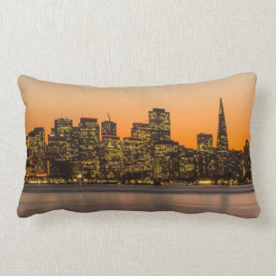 Schöner Sonnenuntergang in San Francisco Lendenkissen