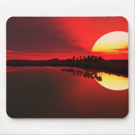 Schöner Sonnenuntergang Mousepad