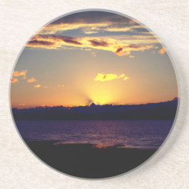 Schöner Sonnenuntergang Untersetzer