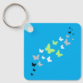 Schöner Stolz der Schmetterlingsagentur Schlüsselanhänger