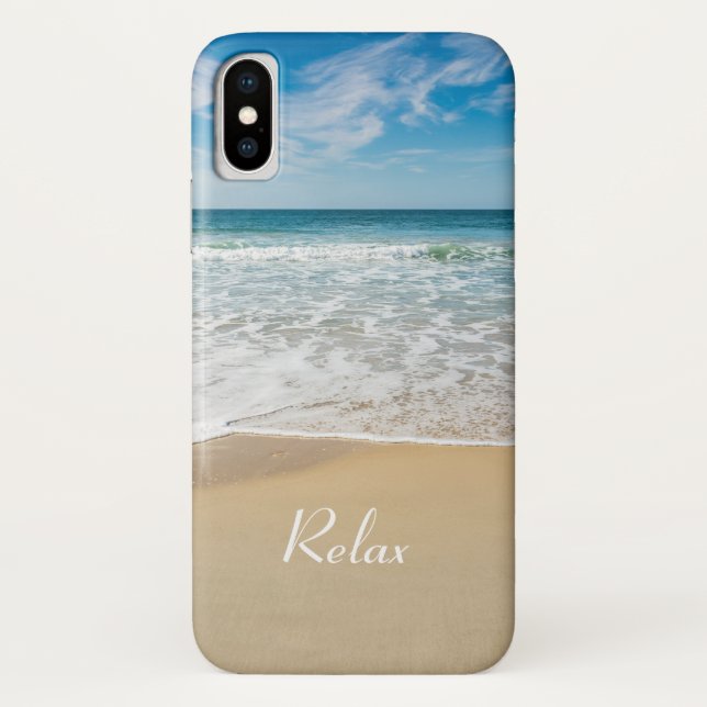 Schöner Strand Case-Mate iPhone Hülle (Rückseite)