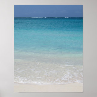 Schöner Strand | Foto Turks und Caicos Poster
