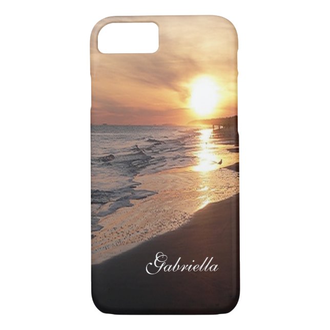 Schöner Strand iPhone 7 Fall Case-Mate iPhone Hülle (Rückseite)